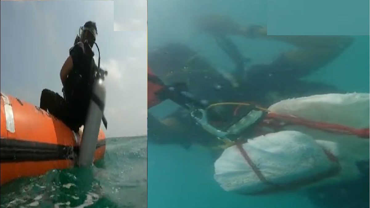 How Indian Coast Guard carried out special underwater operation to seize 32.689 kgs Gold in TN | WATCH