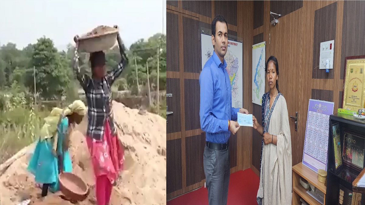 Odisha: District topper tribal girl gets govt's support after her video working as labourer goes viral