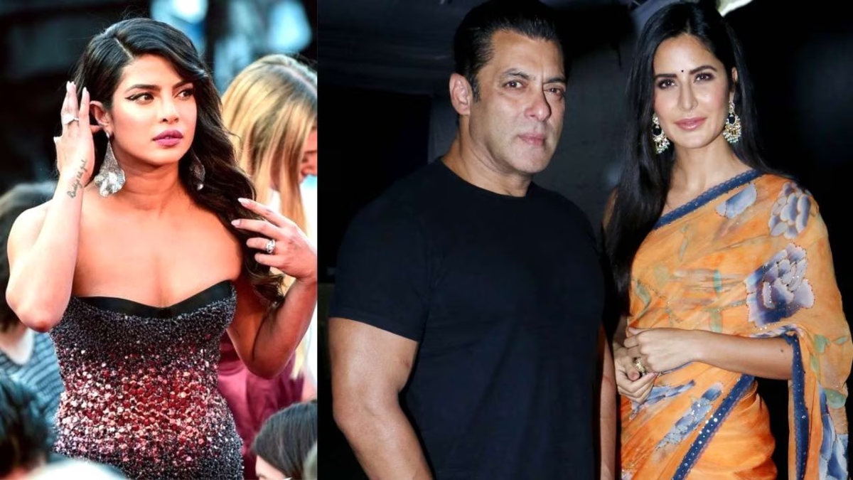 When Salman Khan took a dig at Priyanka Chopra on quitting Bharat: 'Mere  sath nhi kaam karna, got better film' | Celebrities News â€“ India TV