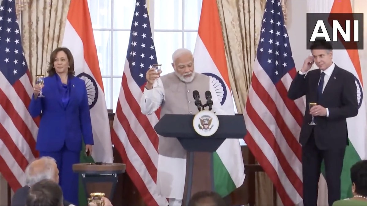 WATCH | PM Modi raises a toast to India-US friendship at Luncheon hosted at White House