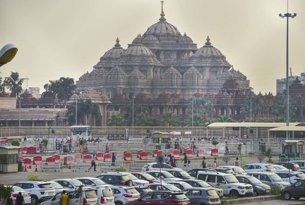 Delhi: Bangladeshi woman booked for flying drone near Akshardham Temple