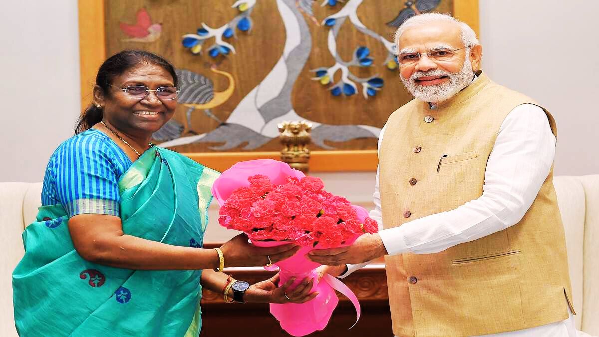 PM Modi greets President Droupadi Murmu on her 65th birthday; calls her a beacon of wisdom, dignity