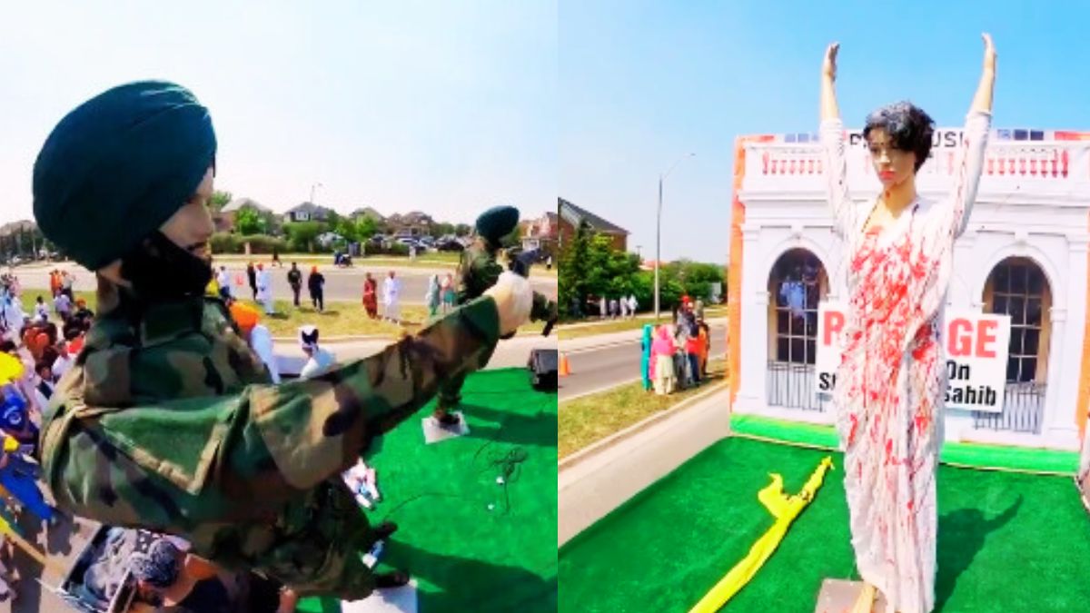Canada: Tableau depicting Indira Gandhi's assassination by Sikh bodyguards sparks outrage in India | World News – India TV