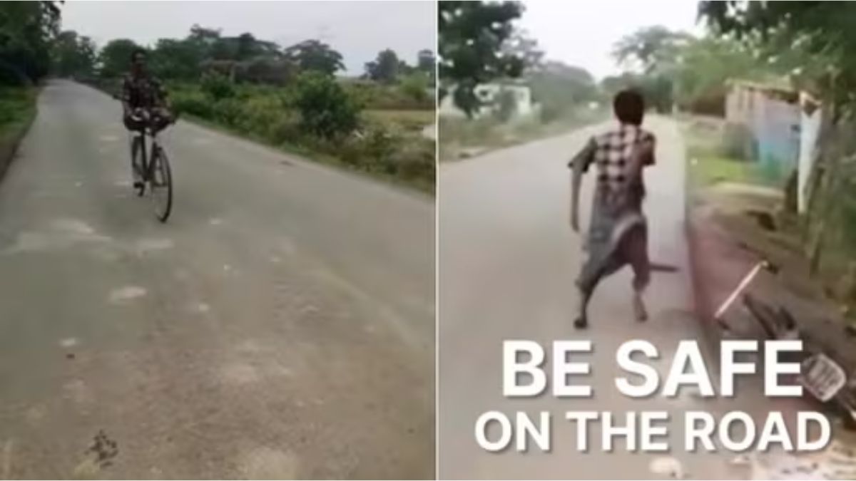 Toota Toota…: Delhi Police shares hilarious stunt fail meme with road safety message