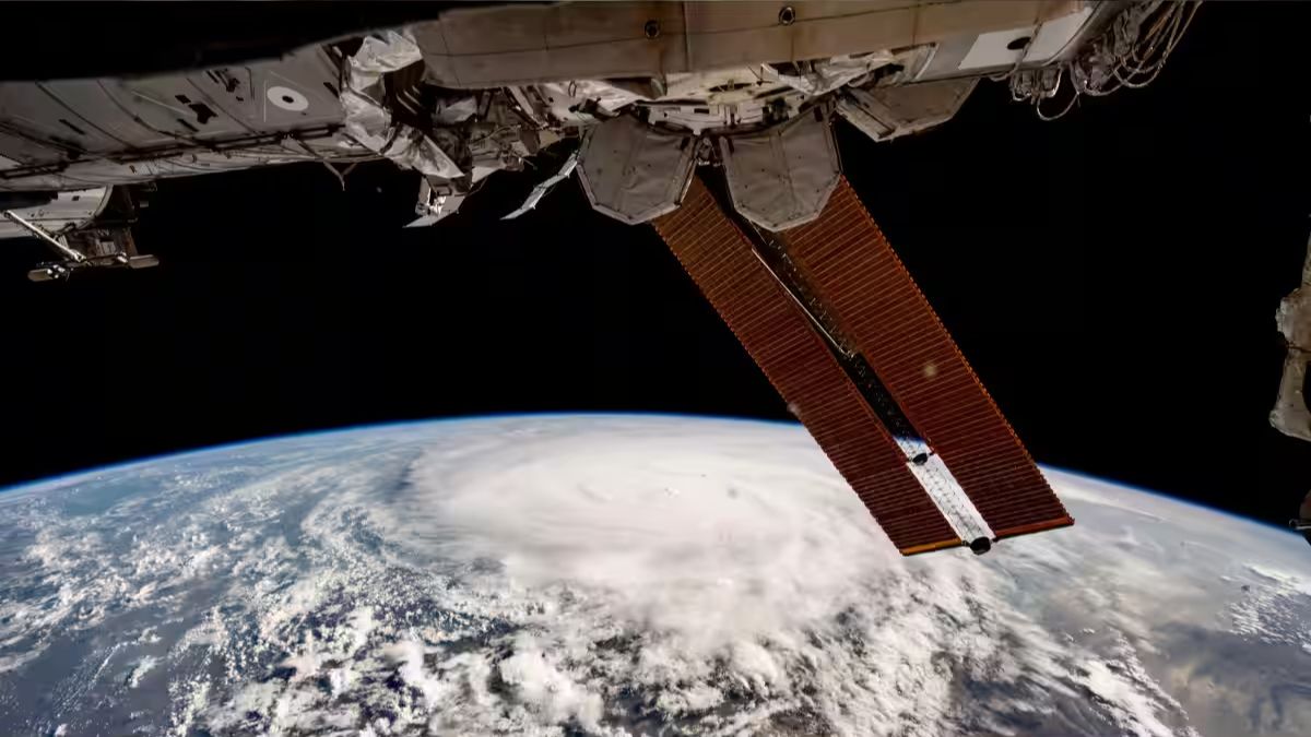 Astronaut documents Cyclone Biparjoy from International Space Station. Photos go viral