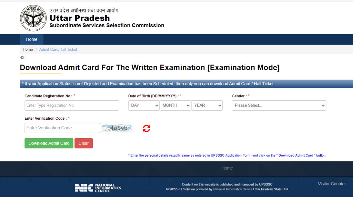 UPSSSC VDO re-exam 2023 admit card out on upsssc.gov.in, exam on June 26 and 27