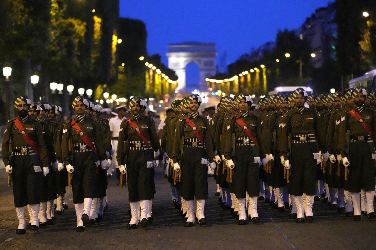 India-France partnership at Bastille Day Parade