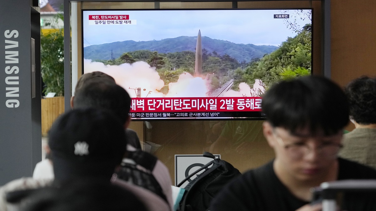 Show Of Defiance North Korea Fires 2 Ballistic Missiles Day After Us