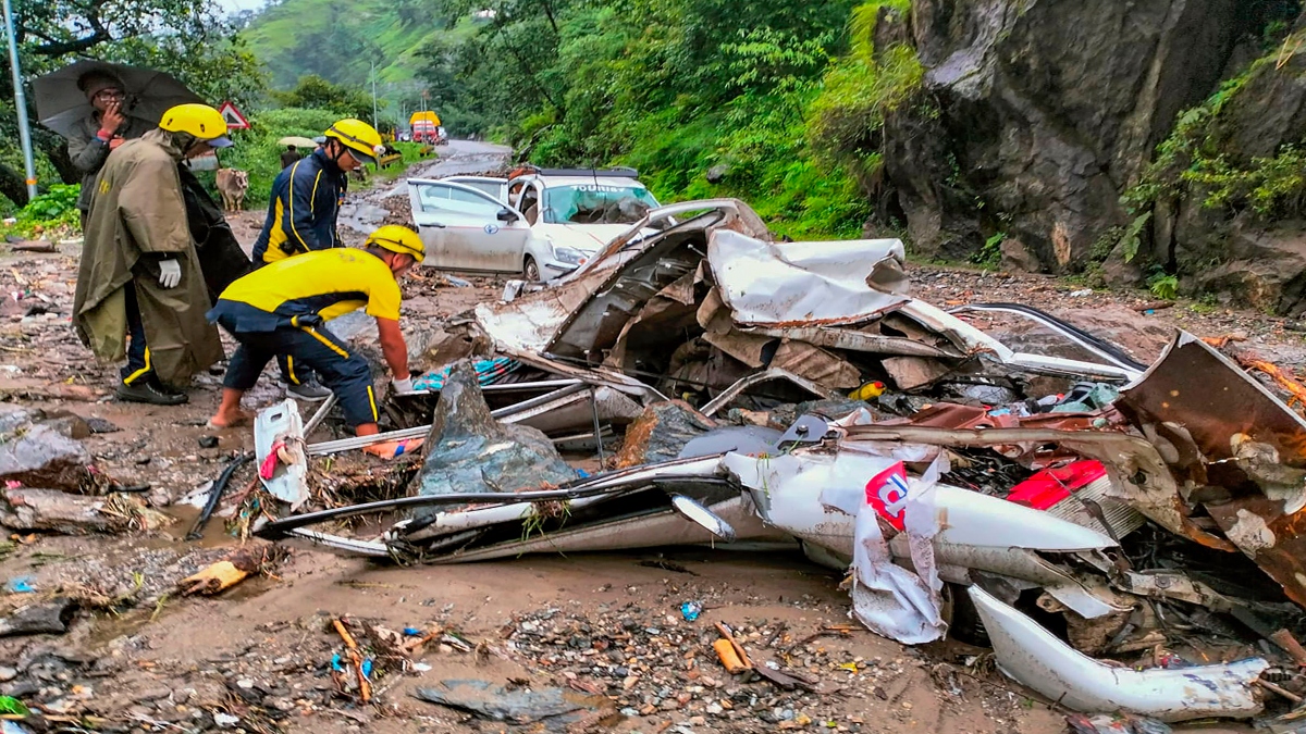 Uttarakhand: Cloudburst in Uttarkashi wreaks havoc, damages houses, roads | VIDEO