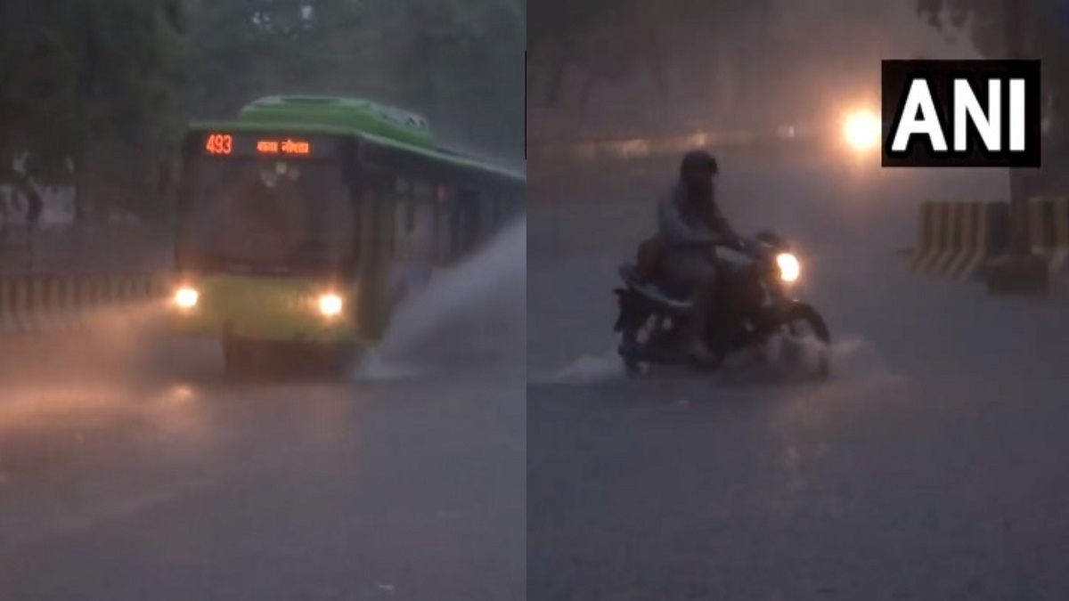 Heavy rain lashes Delhi-Noida roads waterlogged; schools to remain shut in Noida today