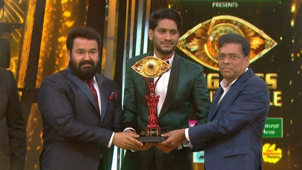 Bigg Boss Malayalam 5: Akhil Marar beats Reneesha Rahiman in lifting the trophy, takes home Rs 50 lacs