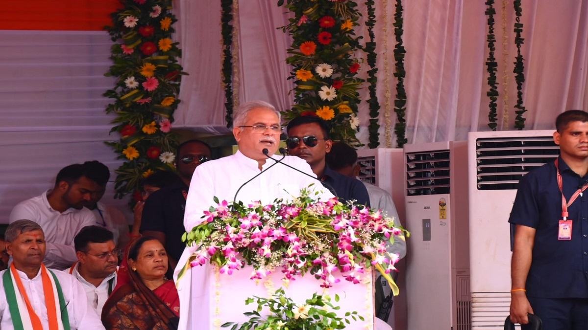 Chhattisgarh CM Bhupesh Baghel lays foundation stone for 1320 megawatt thermal power project in Korba