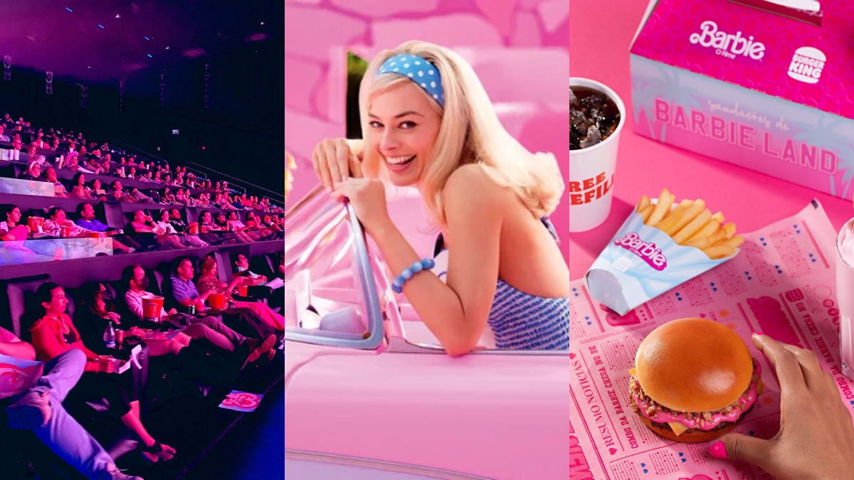 Barbie Burger King's pink burger, themed decor & theaters, fashion