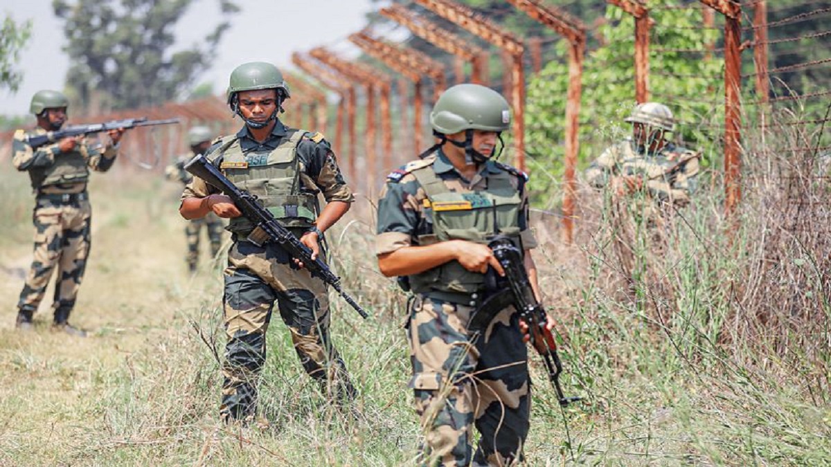 BSF personnel noticed unusual movement close to the SM Pura checkpoint 