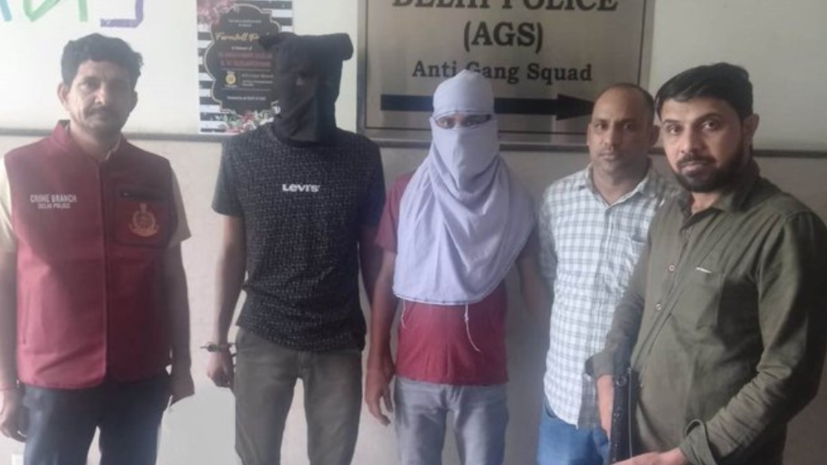 Delhi: Two sharpshooters of Kala Jhatedi-Naresh Sethi gang arrested by crime branch