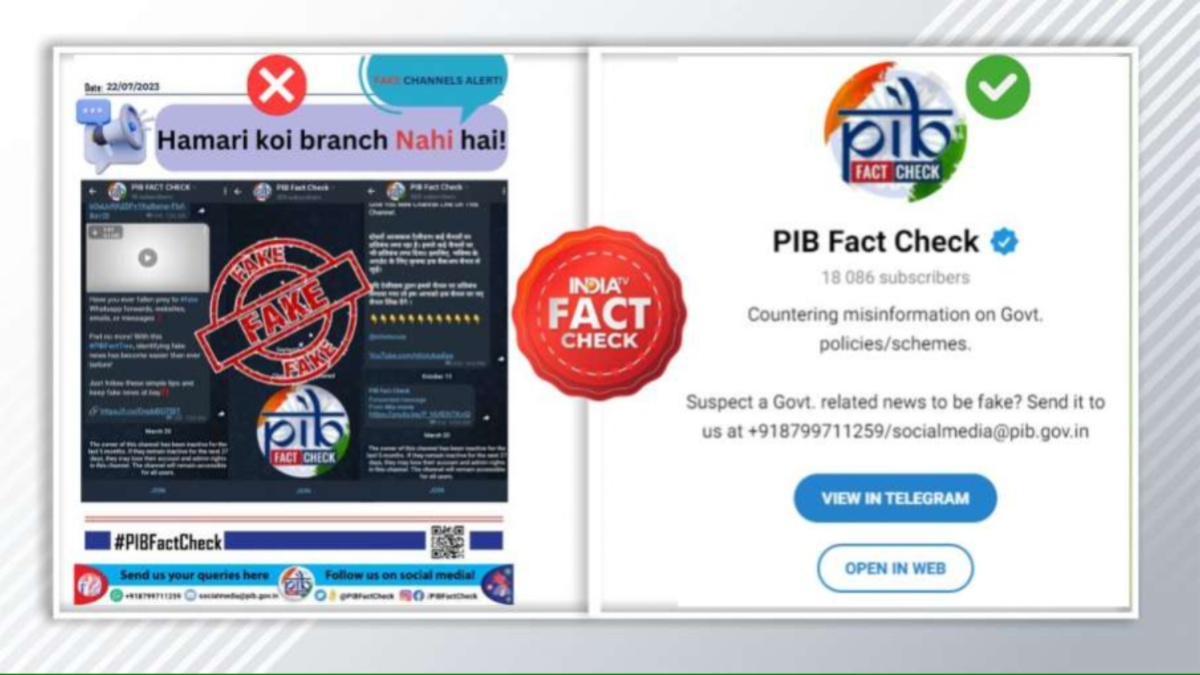 FACT CHECK: Don't fall prey to these fake social media handles of IB, PIB | DETAILS