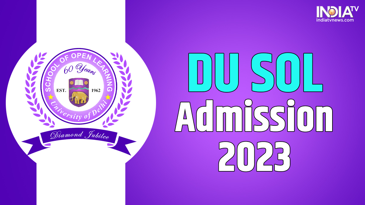 DU SOL Admission 2023: Registration Begins For PG Courses; Apply At Sol ...