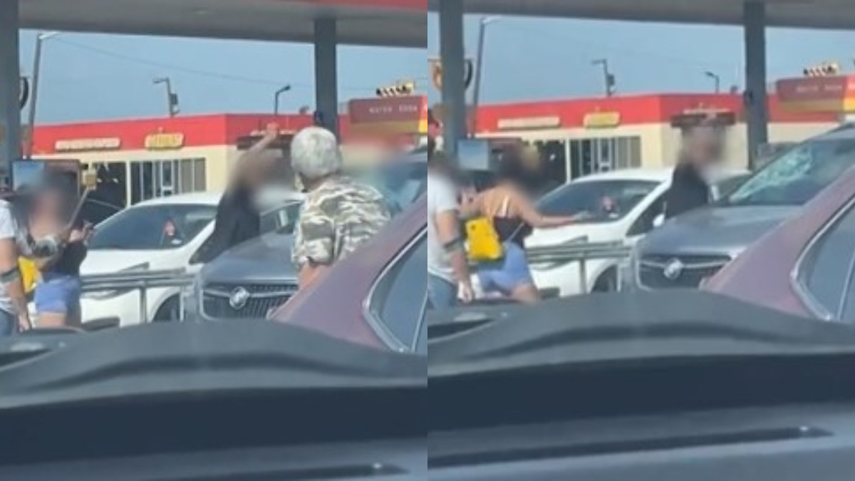 Desperate father breaks his vehicle's windshield to rescue his toddler trapped inside locked car