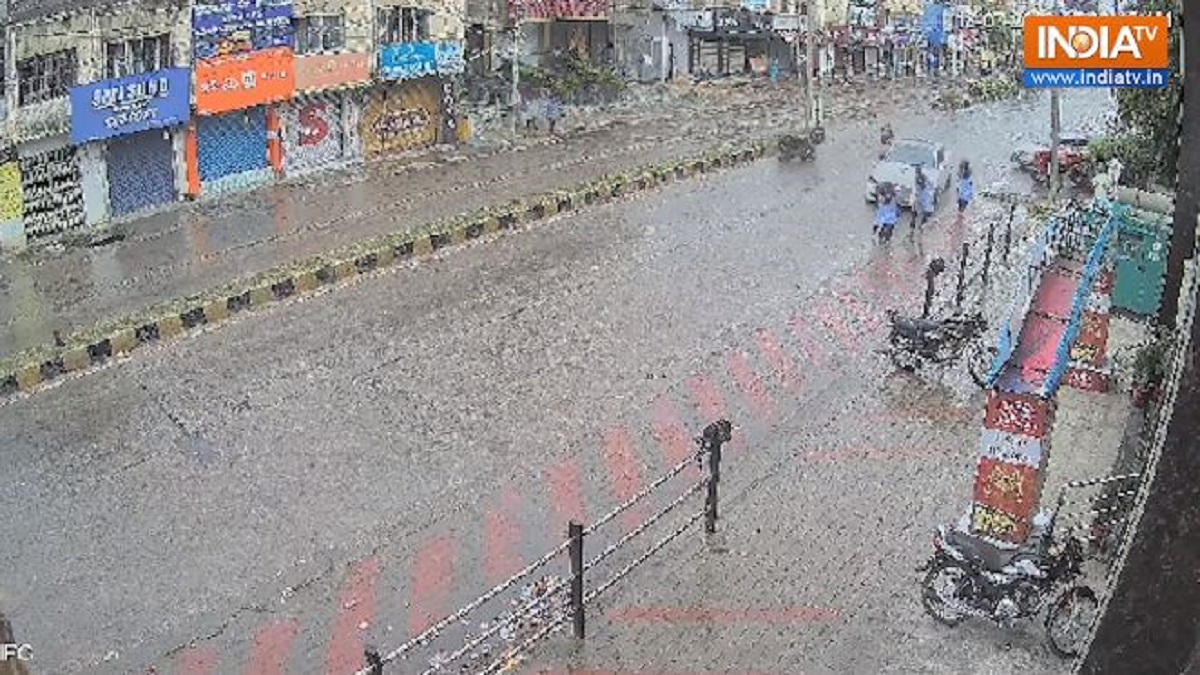 Video Grab of CCTV footage of accident