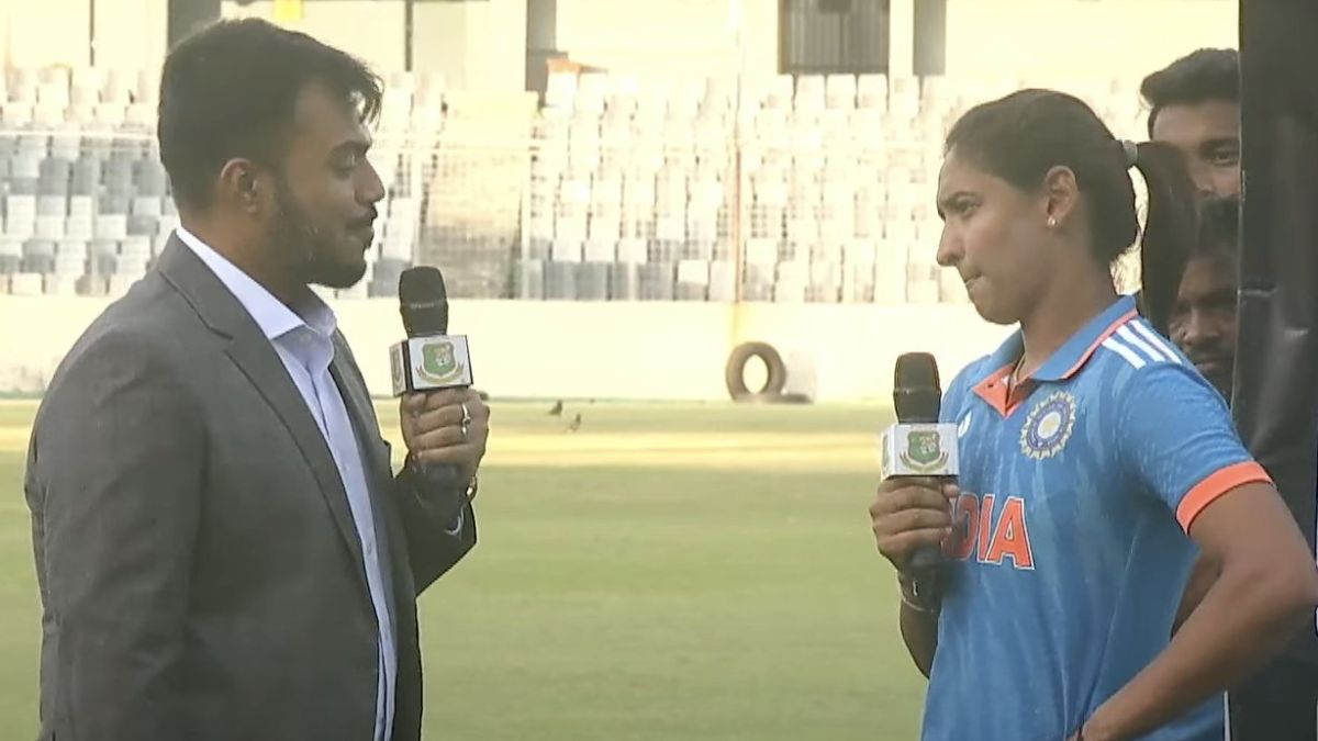 'Next time we come to Bangladesh...' - Harmanpreet Kaur's burst up continues during post-match presentation