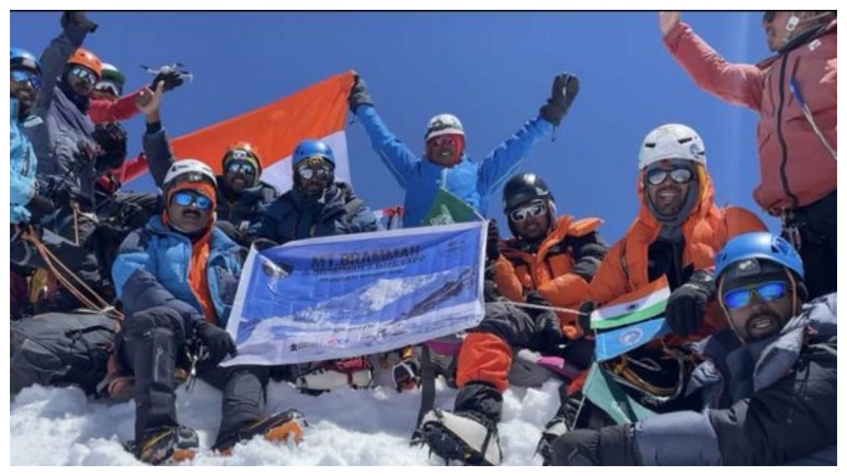 West Bengal mountaineers create history, become first team from India to successfully scale Mt Brammah-I