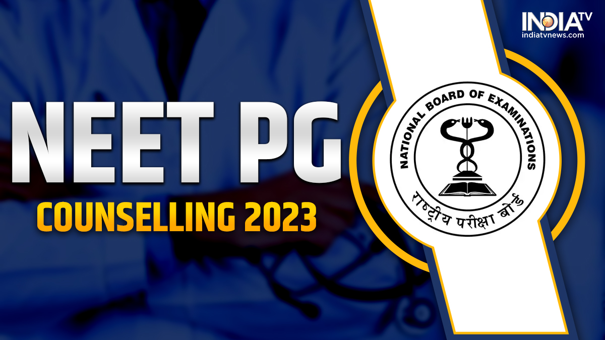 NEET PG 2023 Counselling MCC to start registration process today at