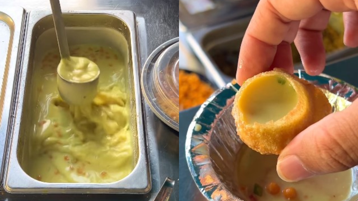 Will you try Pani Puri with Kadhi? Netizens say 'don't ruin women's favourite food'