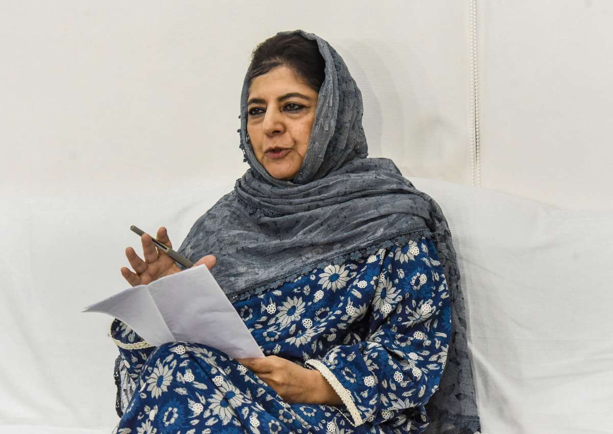 Mehbooba slams BJP over Maharashtra episode, says it will only unify Opposition