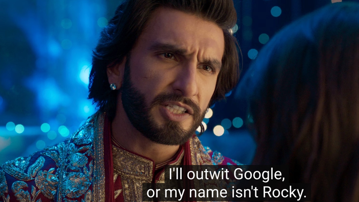 Google REACTS after RRKPK trailer shows Ranveer Singh saying 'iske  cheethade ni phaad diye naa' – India TV