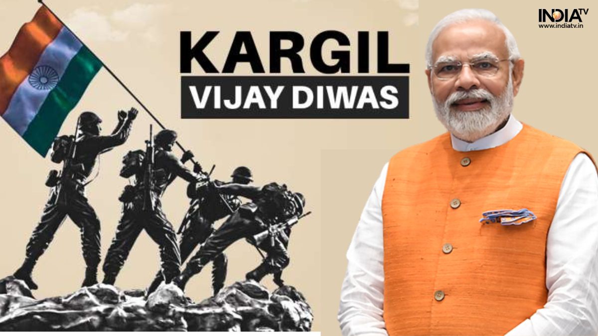 'Their bravery will always remain inspiration...': PM Modi pays rich tributes to Kargil heroes