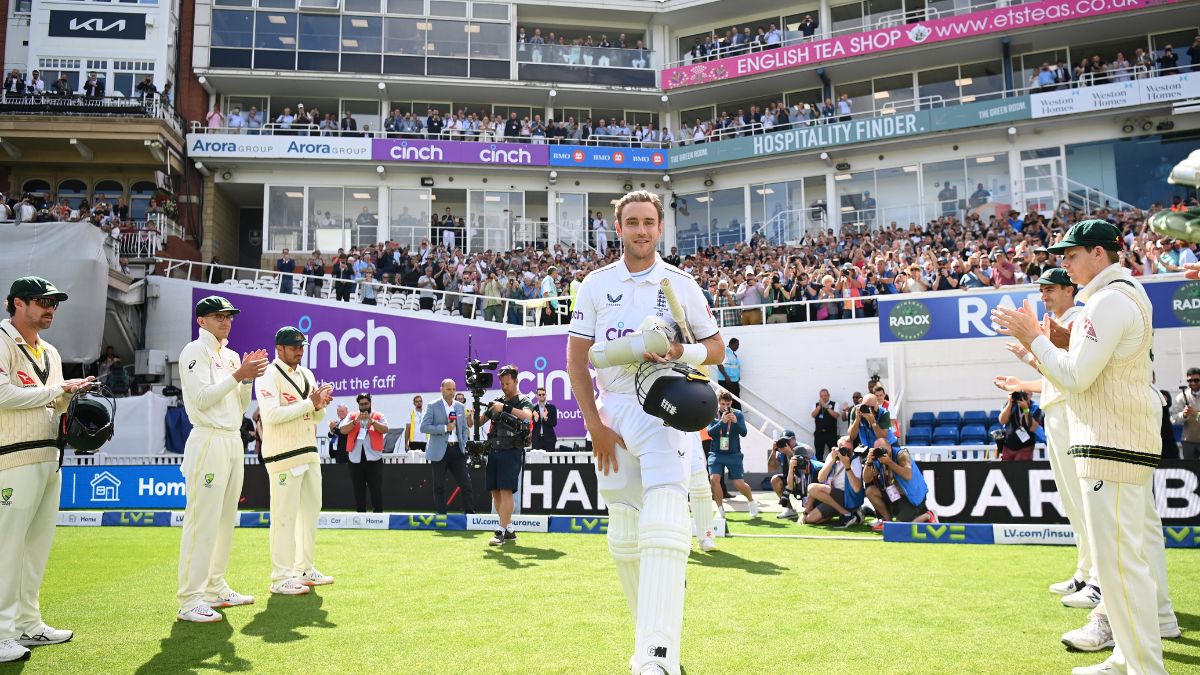 VIDEO | Australian players give guard of honour to Stuart Broad before latter ends batting stint with huge six