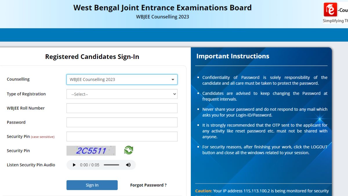 WBJEE 2023 Mock Seat Allotment Result Out At Wbjeeb.nic.in, Here's Easy ...