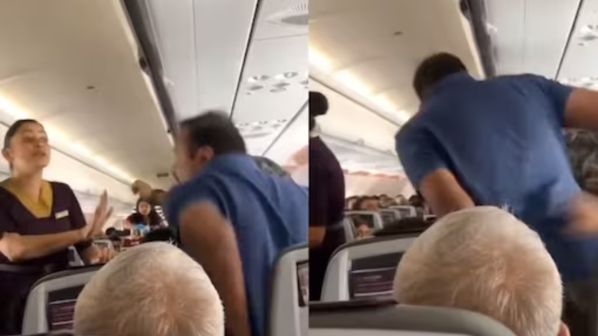 Vistara flight brawl: Father yells at man after daughter was touched; video goes viral