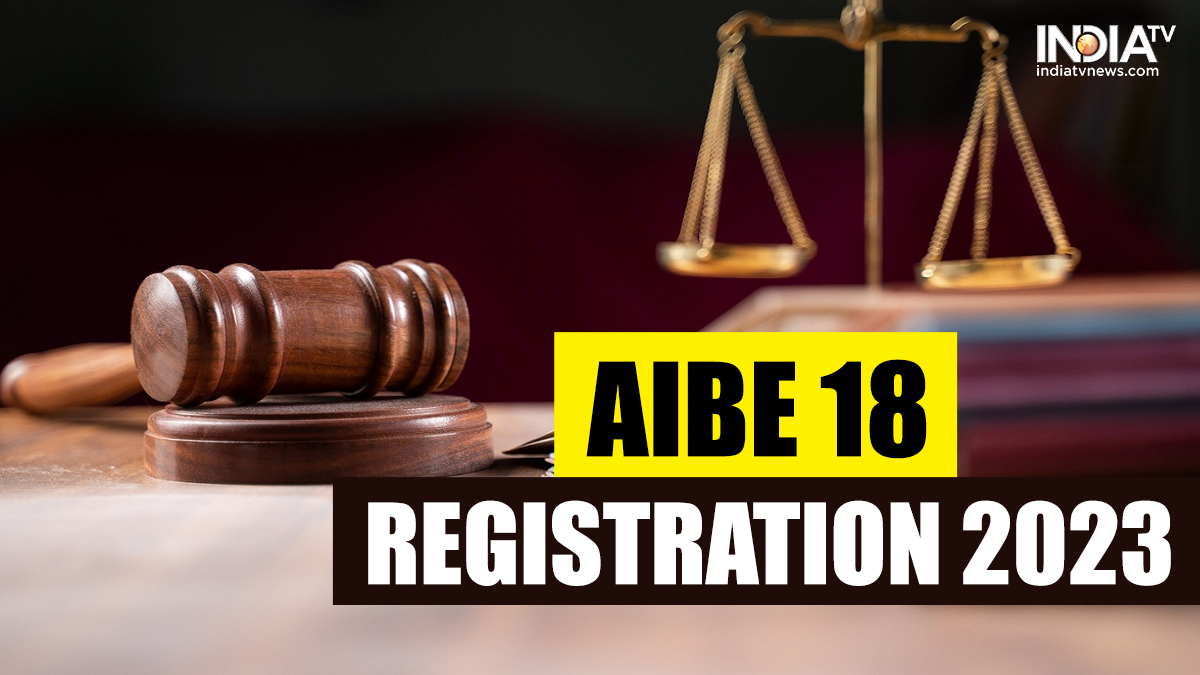 AIBE 18 registration 2023 begins, All India Bar Examination dates announced: Check details