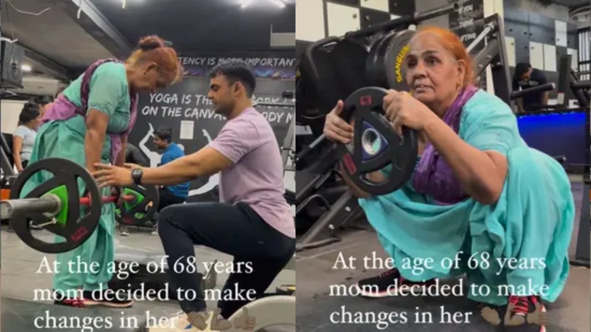 Viral Video: 80-Year-Old Woman Completes Fitness Challenge Given