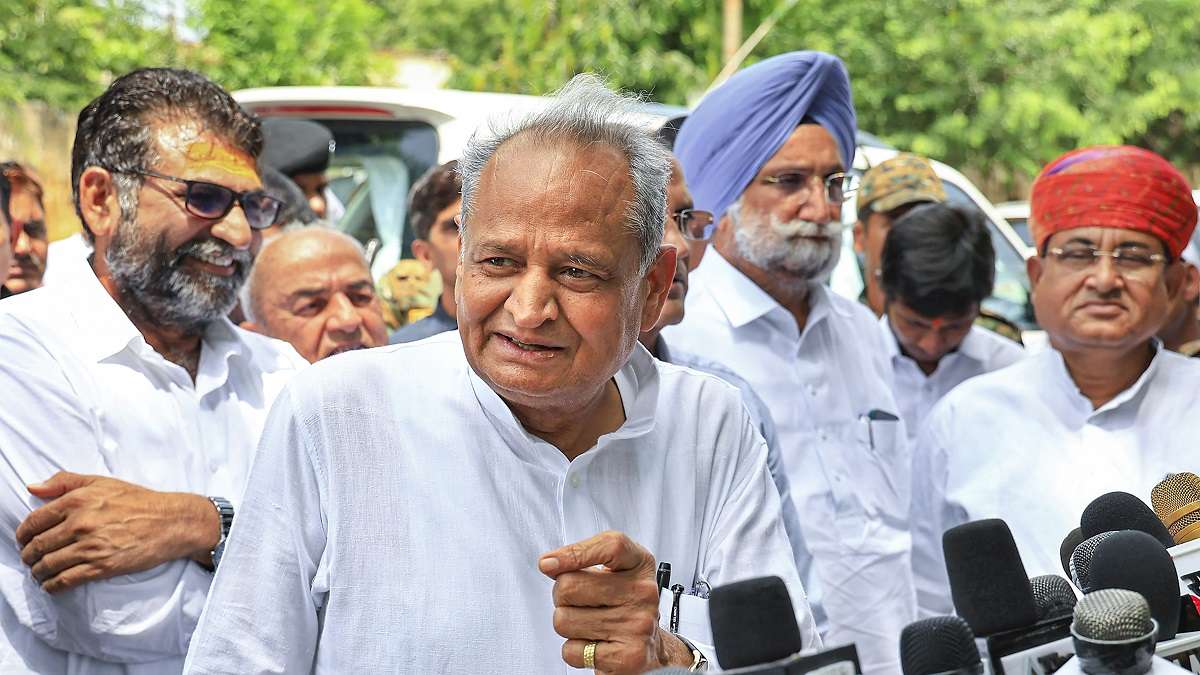 Rajasthan CM Gehlot appears before Delhi court in defamation case filed by Gajendra Singh Shekhawat