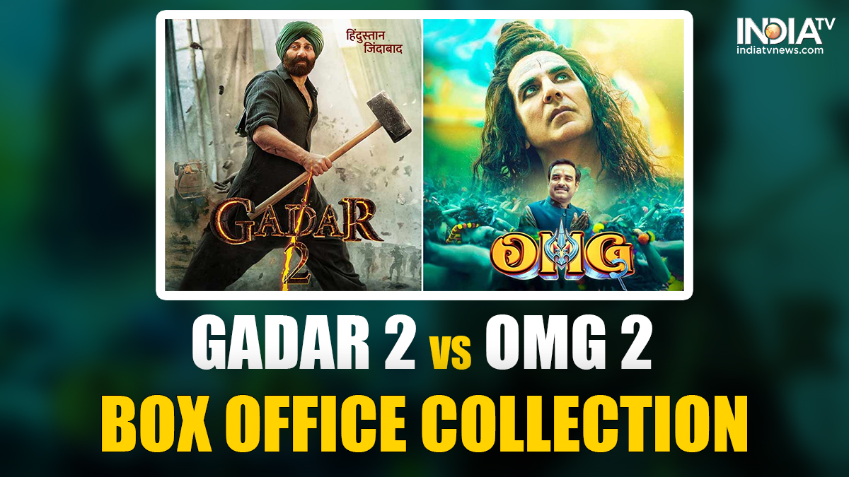 Gadar 2 VS OMG 2 box office collection Sunny Deol takes a lead over