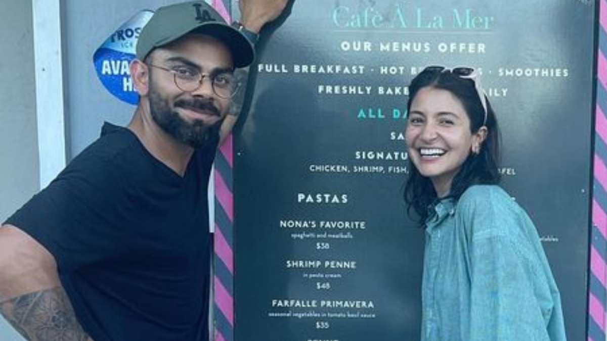 Anushka Sharma's Floral Maxi Dress In A Photo With Virat Kohli On