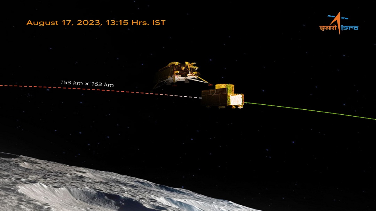 Chandrayaan-3 on its final voyage: Vikram lander separates from propulsion module, heads towards Moon