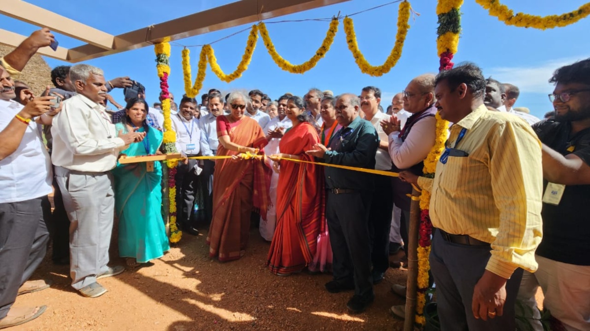 Tamil Nadu: Nirmala Sitharaman lays foundation stone for archeological museum in Adichanallur