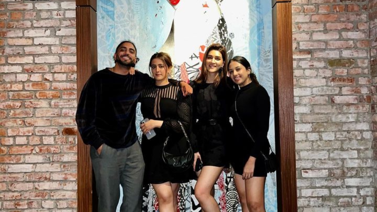 Inside Kriti Sanon's birthday celebration with sister Nupur and friends; see photos