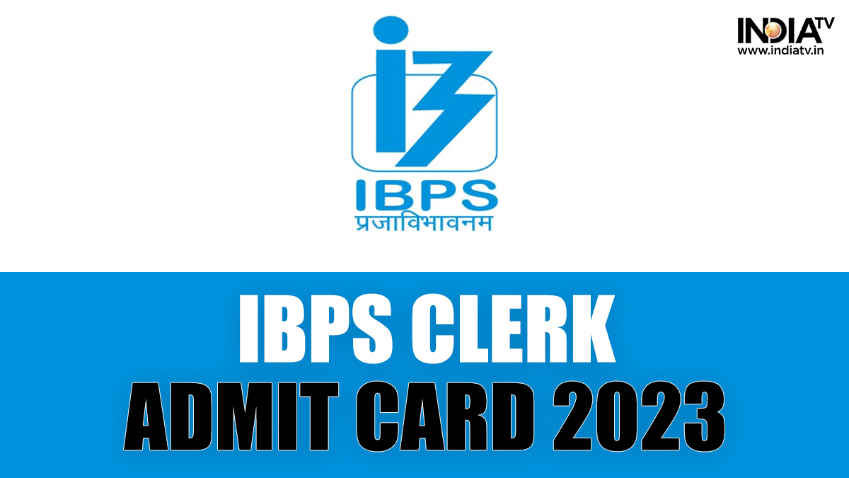 IBPS Clerk admit card 2023 released for prelims exam at ibps.in, check direct link here