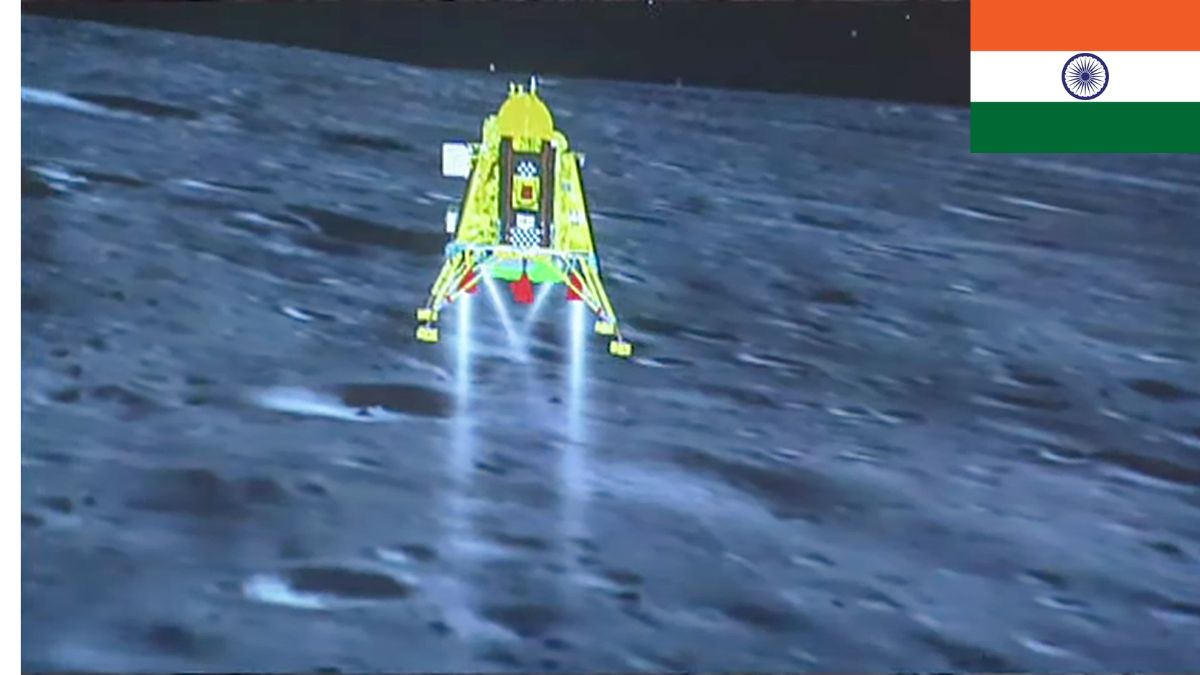 Chandrayaan-3 lands on the Moon Chandrayaan-3