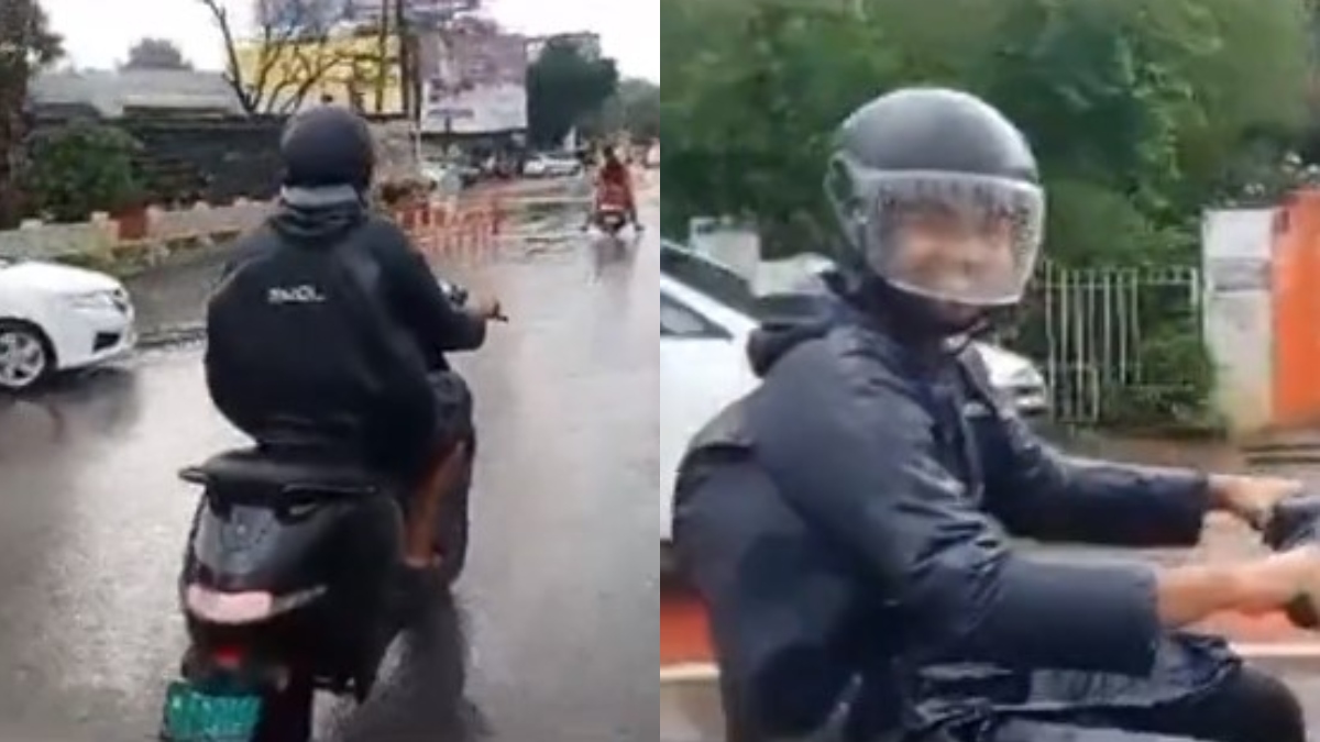 WATCH: Unique-styled horn on scooter turns into a meme fest