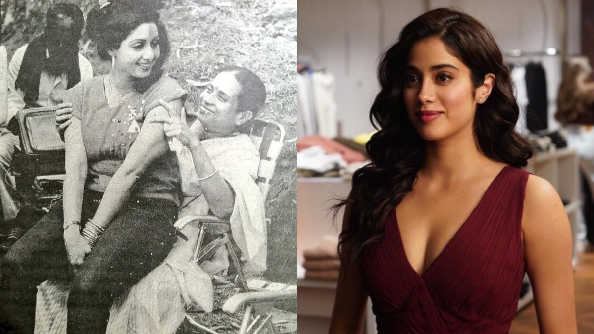 Janhvi Kapoor remembers her mom Sridevi with a precious throwback pic