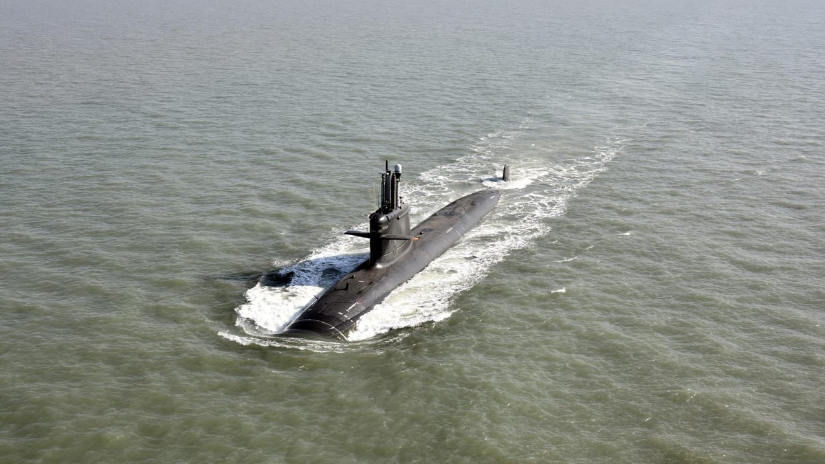 Indian Navy submarine INS Vagir on extended range deployment to Fremantle in Australia