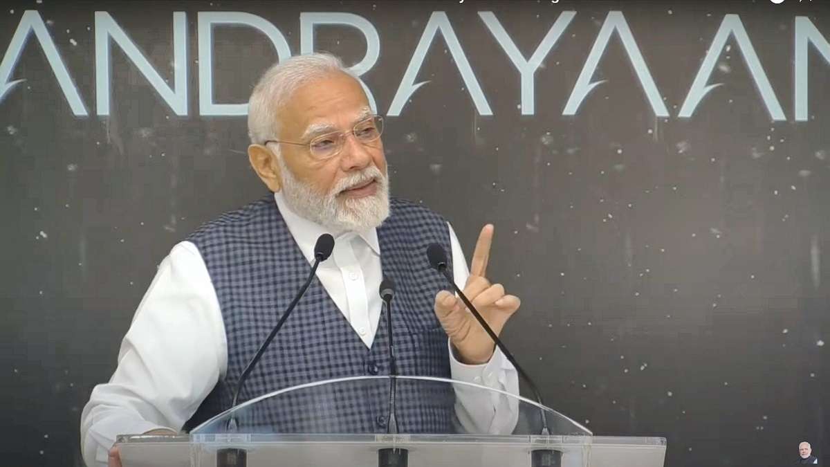 Women scientists played key role in Chandrayaan-3 Moon mission: PM Modi in Bengaluru | VIDEO