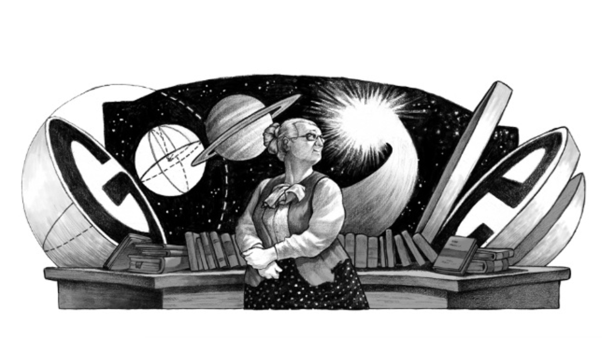 Google Doodle honours Turkish astronomer Nuzhet Gokdogan on her 113th birthday