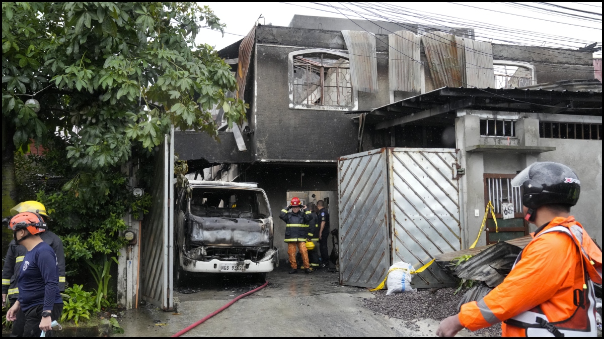 Philippines: 15 killed after fire breaks out in factory; firefighters delayed due to floods, wrong address