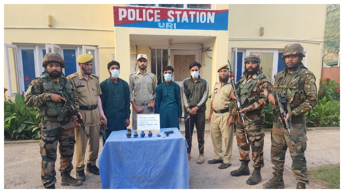 J-K: Terror module busted, 6 LeT terrorist associates arrested with arms and ammunition